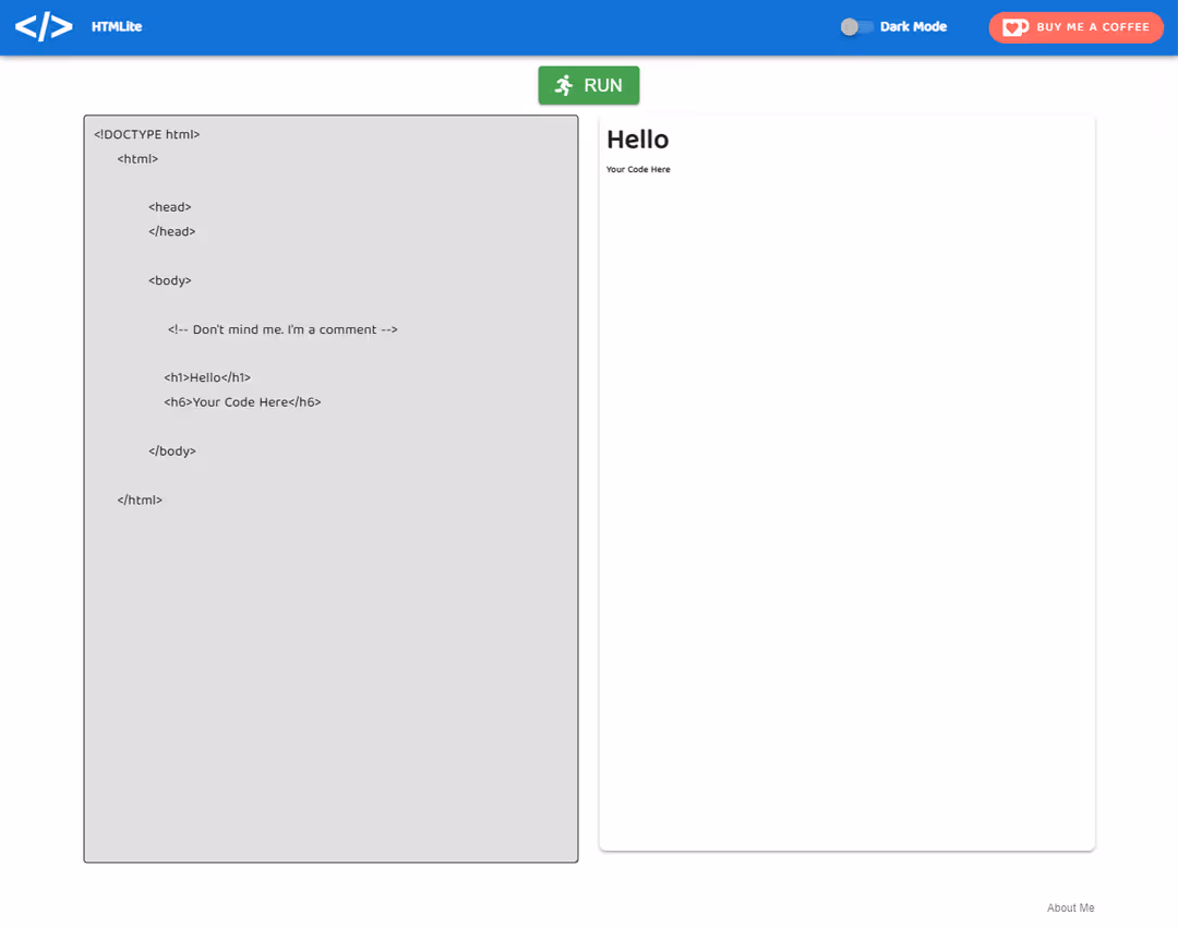 HTMLite HTML and CSS compiler